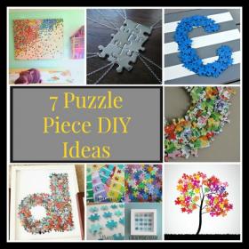Puzzle Piece Crafts