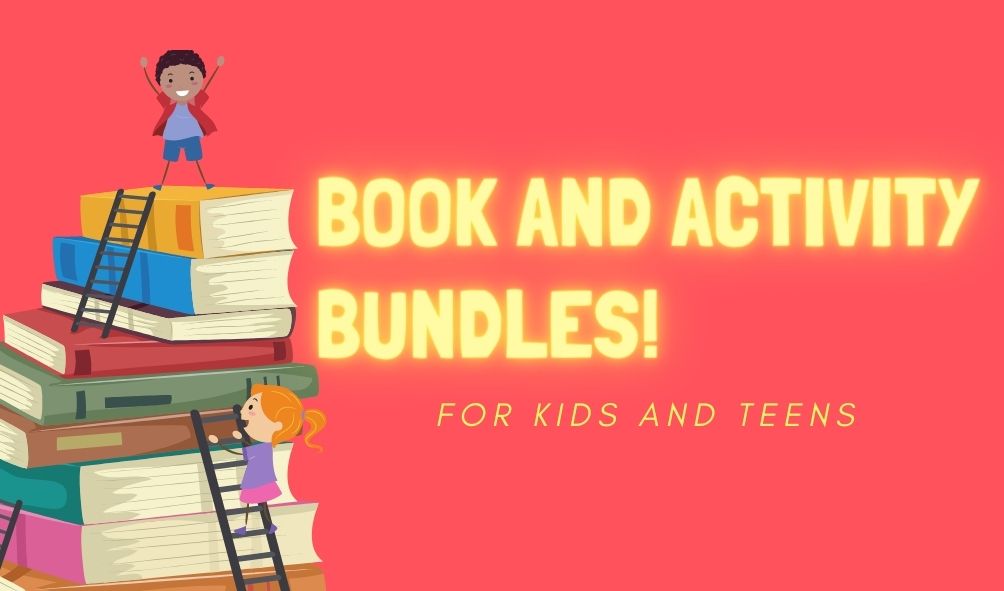 Book and Activity Bundles. Kids climbing books