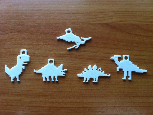 dino keychain