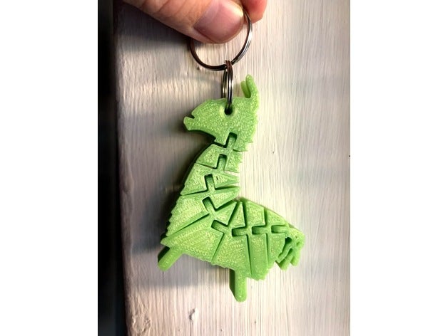 Llama Keychain