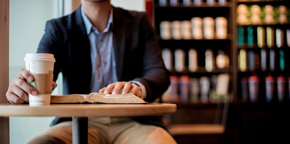Man reading