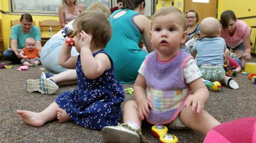 Babies Playing