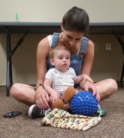 Toddler Reading with Mom